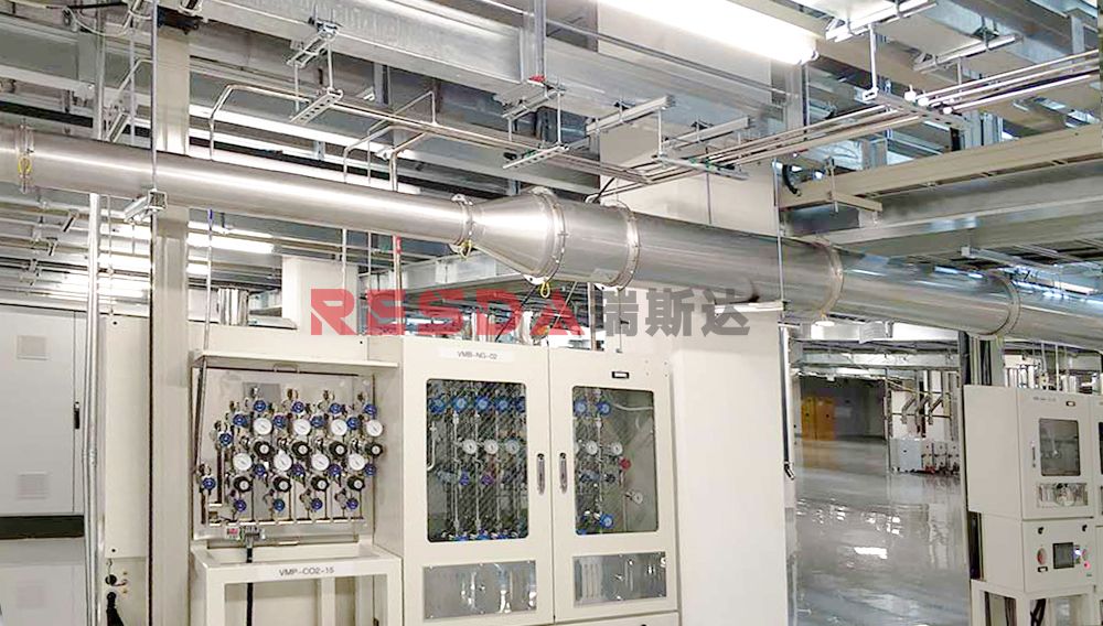 電子特氣管道系統氦檢漏方法介紹